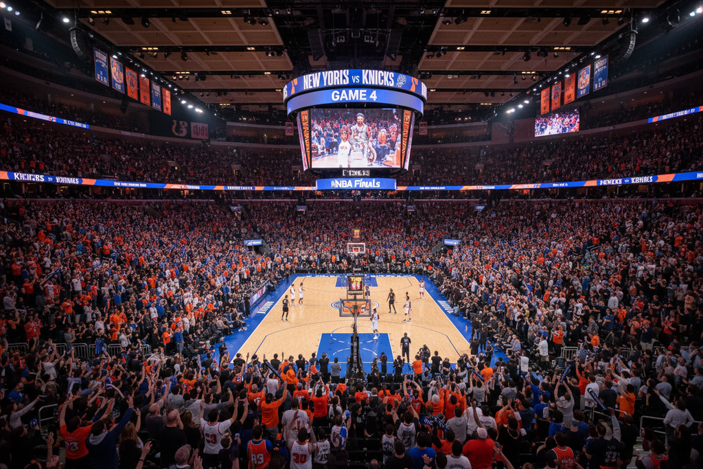 NBA Finals Game 4 at Madison Square Garden