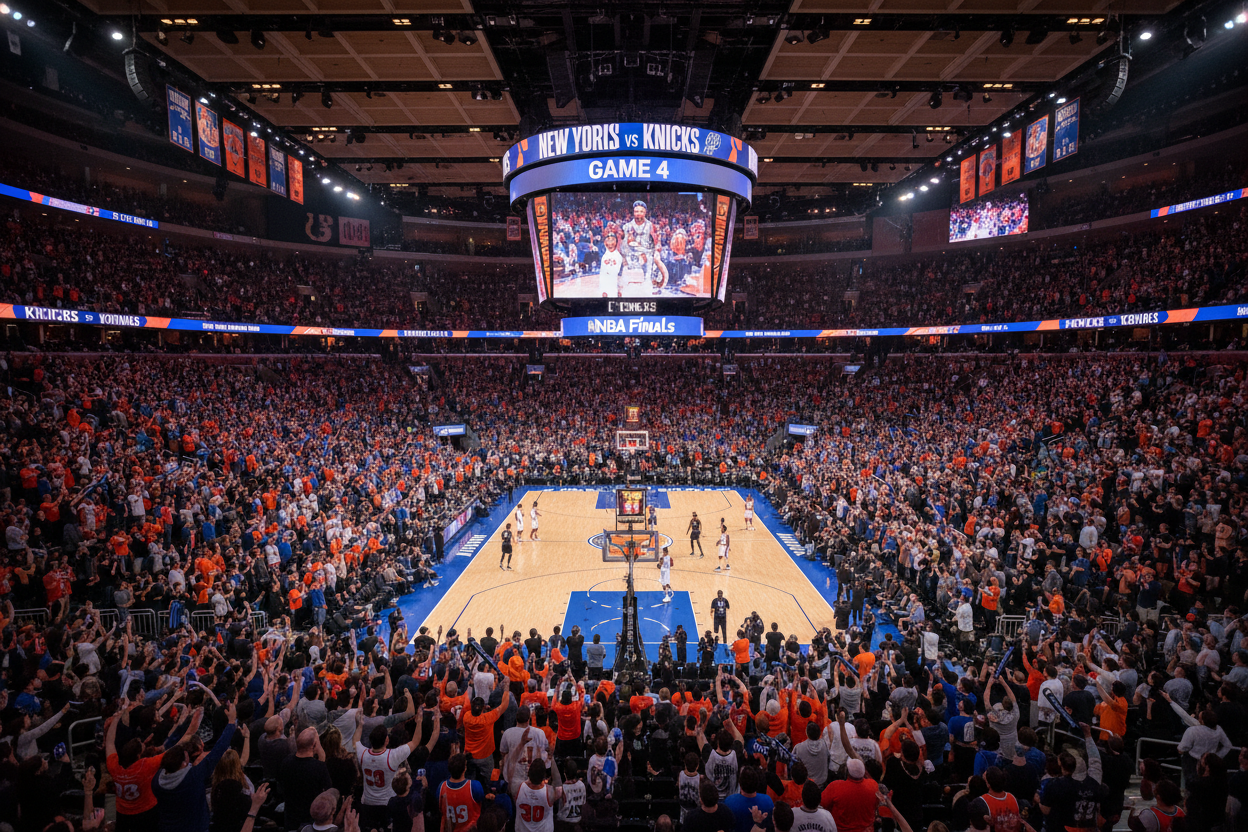 NBA Finals Game 4 at Madison Square Garden